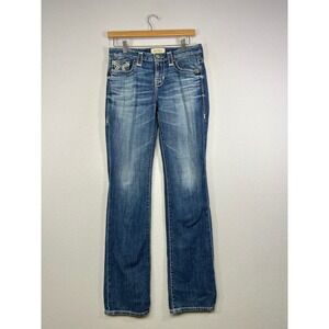 Y2K Western Big Star Women 26XL Blue Maddie Bootcut Heavy Stitch Jeans 5164